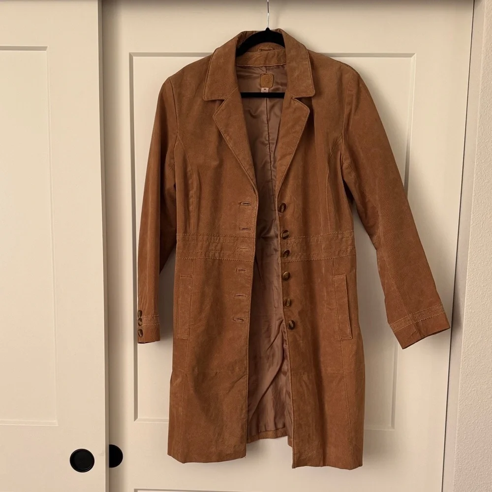 Wilsons Leather Suede Brown Women’s Coat - Picture 1 of 15